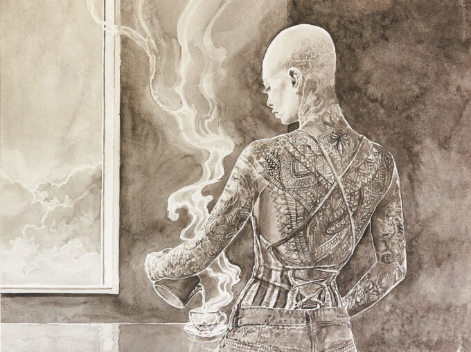 Hans Op de Beeck - Watercolour